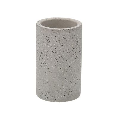 GRAY CEMENT BATHROOM GLASS 18559041