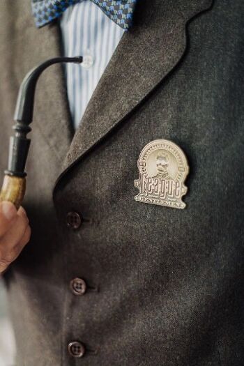 Steampunk Badge League of sérieusement élégant Gentlemen Broche 4