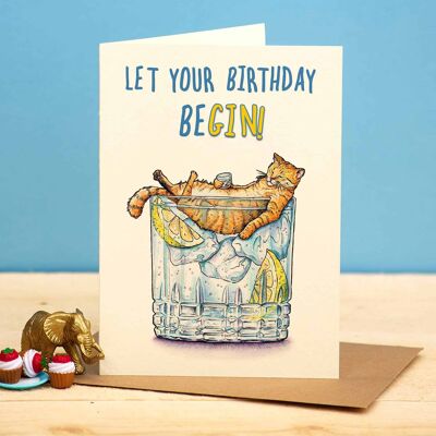 Begin Geburtstagskarte – Geburtstagskarte