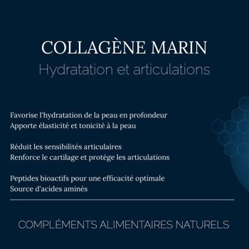 Collagène Marin Pur Hydrolysé et Optimisé en Poudre : Peau & Articulations 3