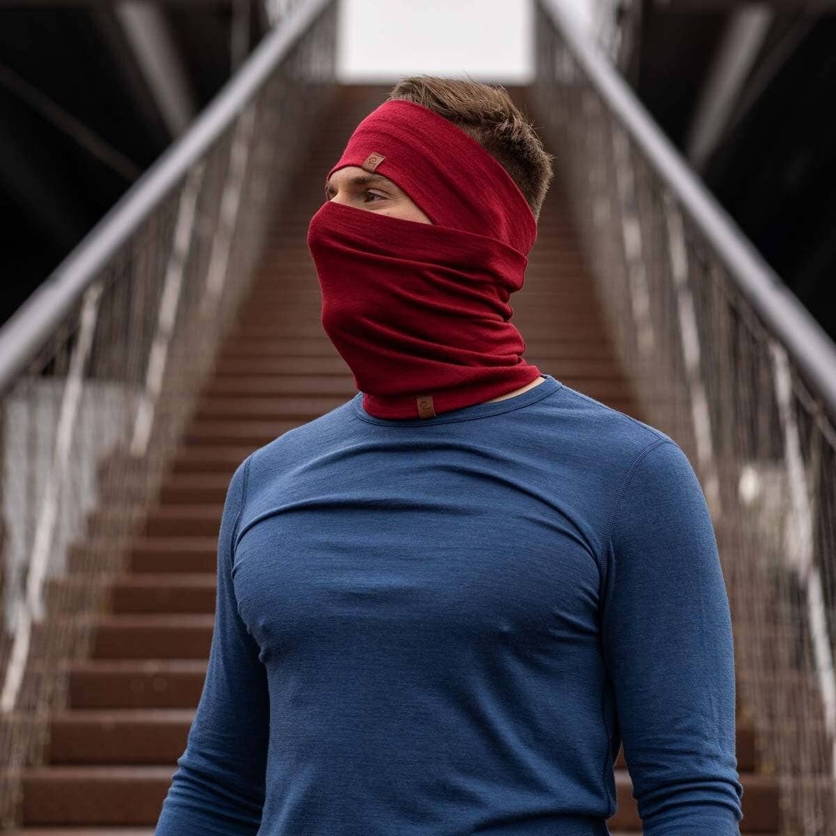 Set fascia e ghetta da uomo Royal Cherry