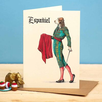 Tarjeta Espaniel - Tarjeta para todos los días