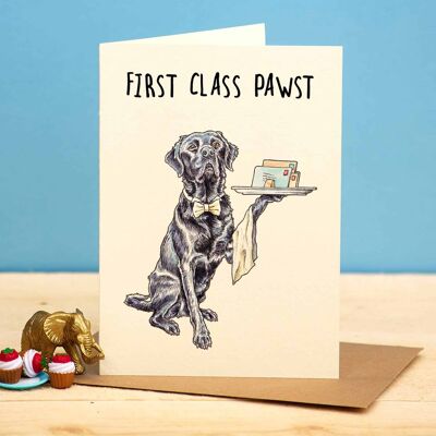 First Class Pawst Card - Everyday Card