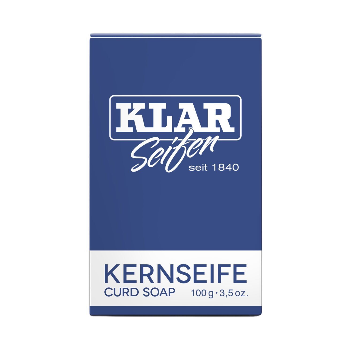 Kernseife 100g, Cosmos zertifiziert (palmölfrei)