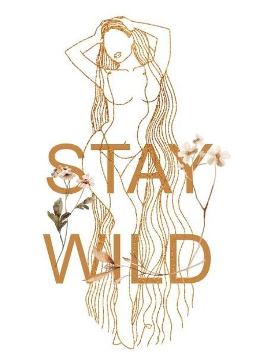 Duurzame kaart - stay wild