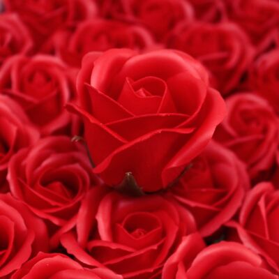 Soap Flowers - Medium - Red Rose