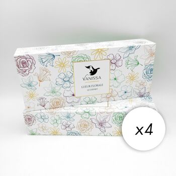 Lueur Florale - Coffret Fleurs Comestibles x4 - Fête des mères 1