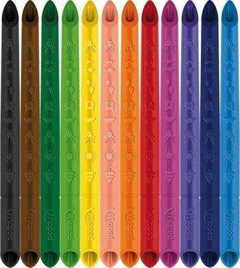 Crayons de Couleur Color'Peps Infinity x12 2