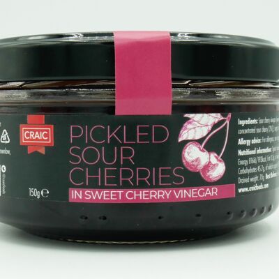 CRAIC Pickled Sour Cherries in Sweet Cherry Vinegar