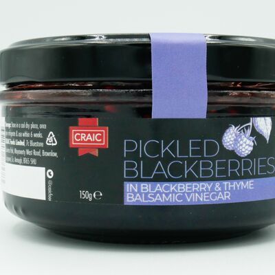 CRAIC Pickled Blackberries in Balsamic & Thyme Vinegar