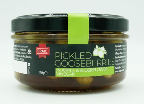 CRAIC Pickled Gooseberries in Apple & Elderflower Vinegar