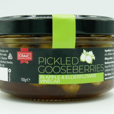 CRAIC Pickled Gooseberries in Apple & Elderflower Vinegar