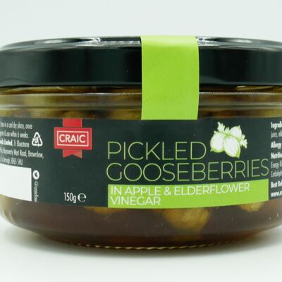 CRAIC Pickled Gooseberries in Apple & Elderflower Vinegar