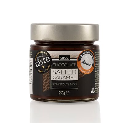 CRAIC Caramel au miso salé avec stout irlandais et chocolat