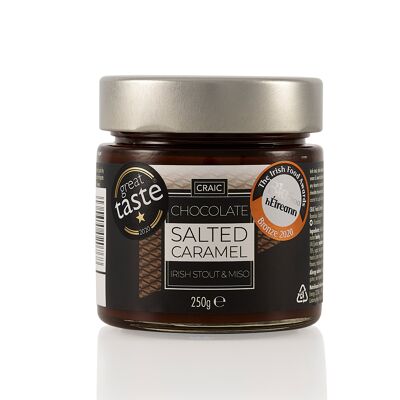 CRAIC Salted Miso Caramel with Irish Stout & Chocolate