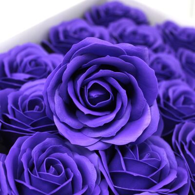 Soap Flowers - Large - Violet Rose