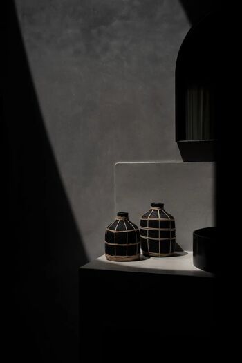 Le Vase Whoopy - Noir Naturel - M 7