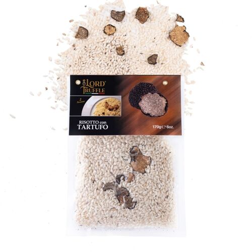 Black Truffle Carnaroli Rice 170g - Mushroom Risotto