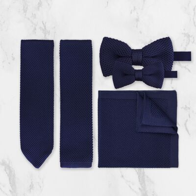 Navy Blue Knitted Collection