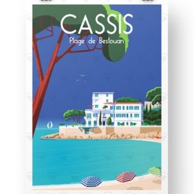 Cassis - Plage de Bestouan