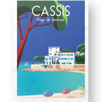 Cassis - Plage de Bestouan