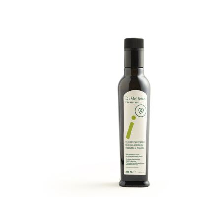 Aceite de oliva virgen extra 250 ML "i" en botella, 100% italiano