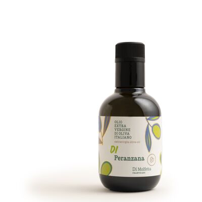 Olio Extravergine di oliva in bottiglia da 250 ml - MONOVARIETALE PERANZANA  -100% prodotto italiano