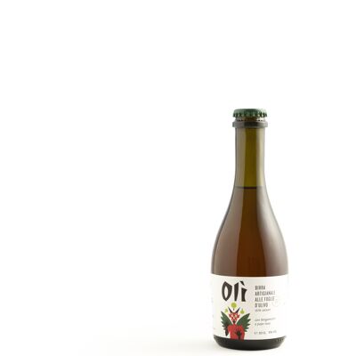 CRAFT BEER WITH OLIVE LEAF BERGAMOT AND PINK PEPPER OILS 100% ITALIAN PRODUCT