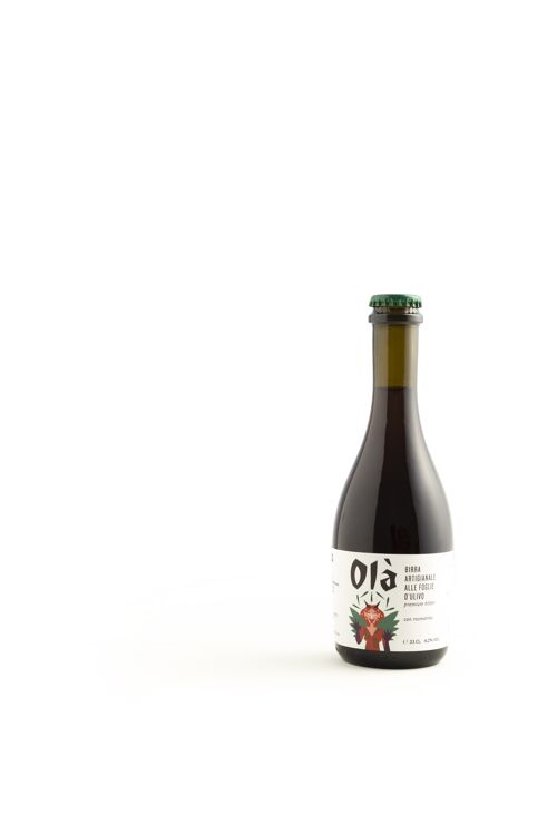 BIRRA ARTIGIANALE ALLE FOGLIE D'ULIVO E ROSMARINO OLA' 100% PRODOTTO ITALIANO