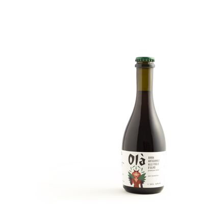 CERVEZA ARTESANAL OLA' CON HOJAS DE OLIVO Y ROMERO PRODUCTO 100% ITALIANO