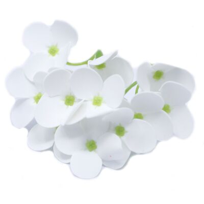Soap Flowers - White Hyacinth