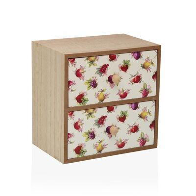 JEWELRY BOX 2 DRAWERS STRAWBERRY 21920166