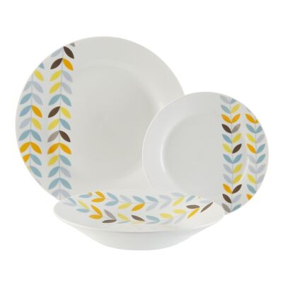 TABLEWARE 18 PIECES ERIN 21990040