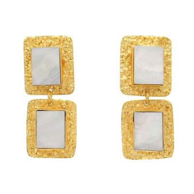 Mother-of-pearl Carlota earrings