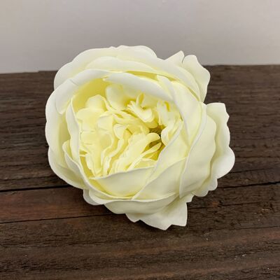 Soap Flowers - Large - White Peony