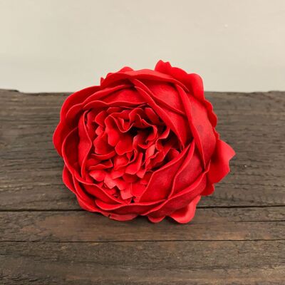 Soap Flowers - Large - Red Peony