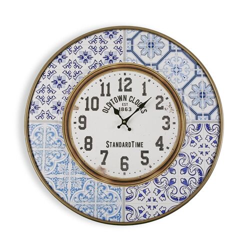 RELOJ PARED METAL 63 CM 21110261