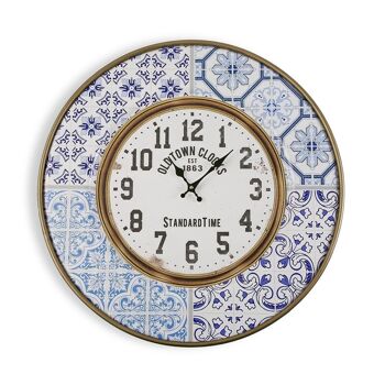 HORLOGE MURALE EN MÉTAL 63 CM 21110261 1