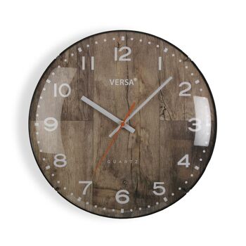 HORLOGE MARRON 30 CM 22360010 1