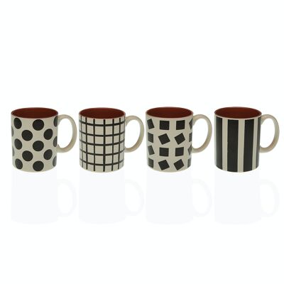 MUG ASSORTI NOIR&BLANC 22090053