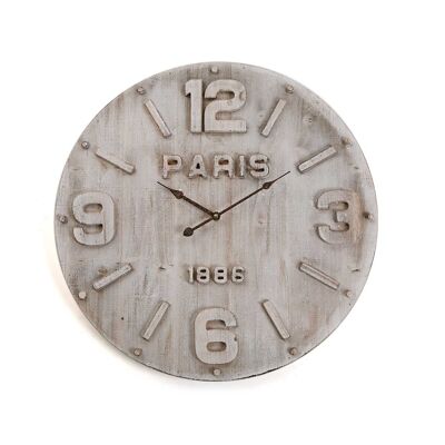 RELOJ PARED MADERA 60 CM 20460054