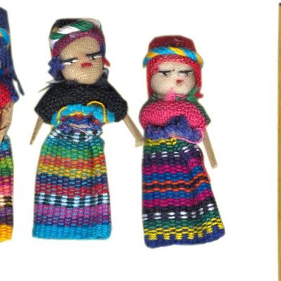 Worry doll, about 5 cm tall