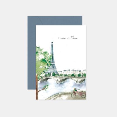 Card to say a word - Thought of Paris