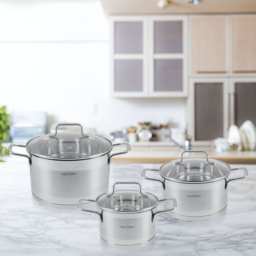 Batterie de cuisine 6 pieces inox Proficook PC-KTS1223