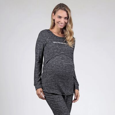 Adjustable Cross Breastfeeding T-shirt