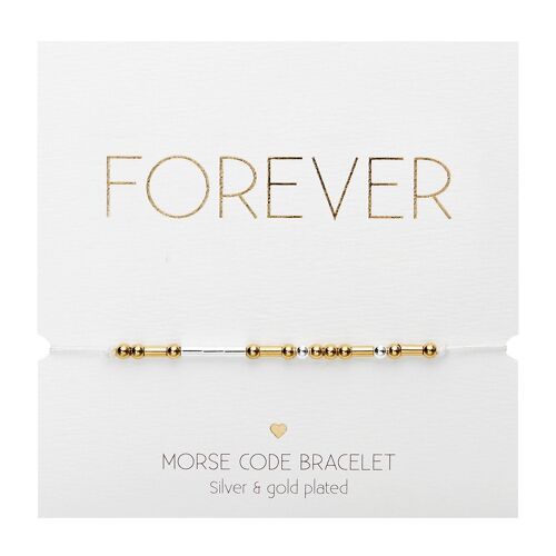Bracelet - "Morse Code" - forever 606713