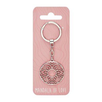 Key chain with symbol - mandala of love 606728
