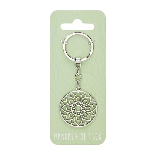 Key chain with symbol - mandala of luck 606731
