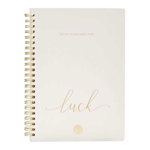 Package notebook DIN A5 "Love Luck Life" 801910