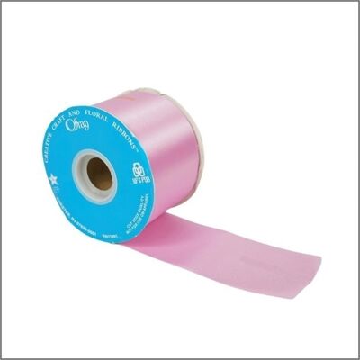 Satin ribbon - 65mm x45m - violet
